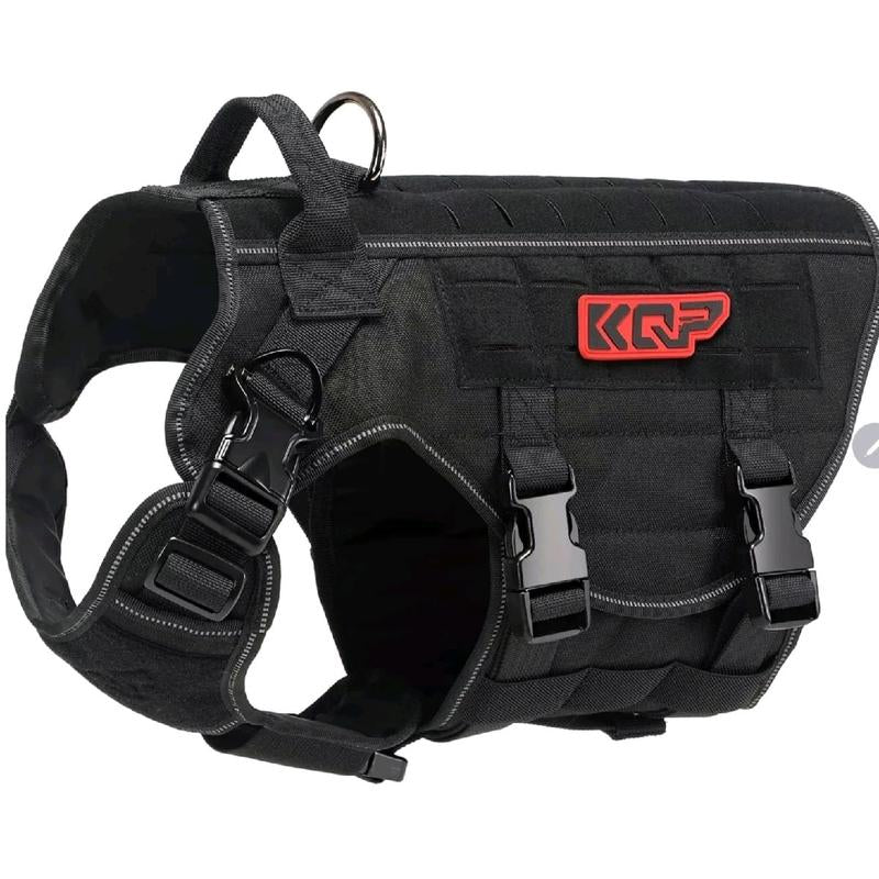Tactical Dog Harness, No Pull Dog Harness, Military Dog Vest with Adjustable