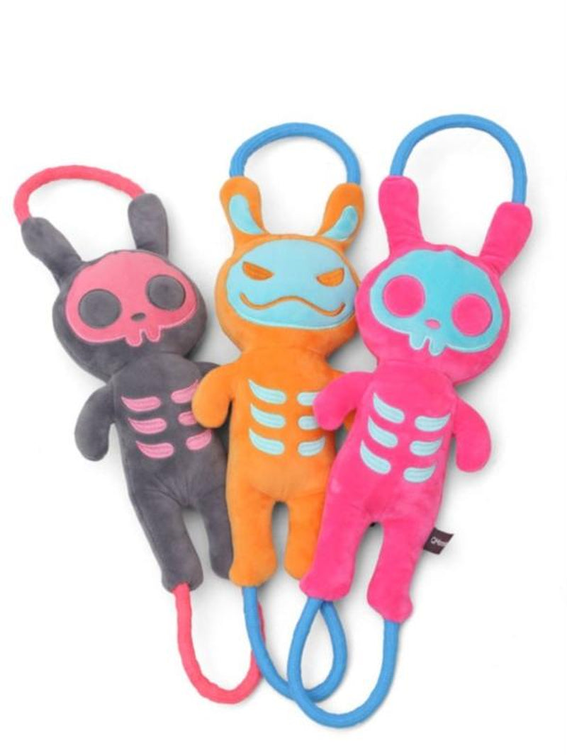 Petpetronixqmonster Skeleton Pals Rope/Tug Toy for Dogs - Plush & Cartoon Universal Toy Noise Toys Dogtoys That Last Aggressive Chewer