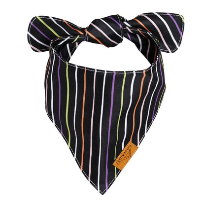 Remy+Roo | Jack | Dog Bandanas - 2 Pack Adjustable Square Plaid Printing Bib for Small to Large Dog Puppy Cat Halloween Bandana Pet Neck Accessory Christmas Dog Bandanas Set
